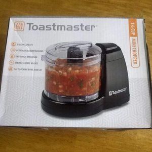 Toastmaster TM-61MC 1.5 Cup One-Touch Mini Food Chopper, Black